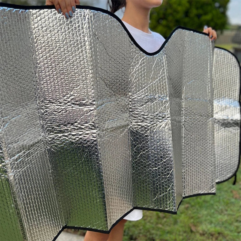 Cartoon Funny The Cool Simpsons Driving Car SunShade Windscreen Cover Shade For Car