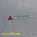 Car Front Fender Emblem Side Badge for Mitsubishi  Lancer Outlander ASX Pajero L200 Eclipse Galant